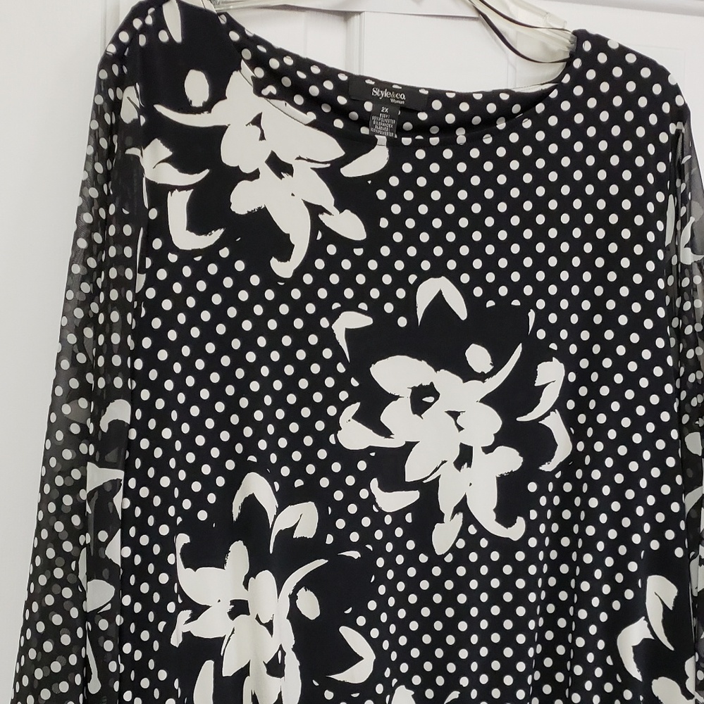 Style & co. Women's dressy top